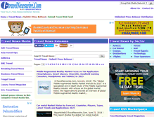 Tablet Screenshot of i-travelnewswire.com